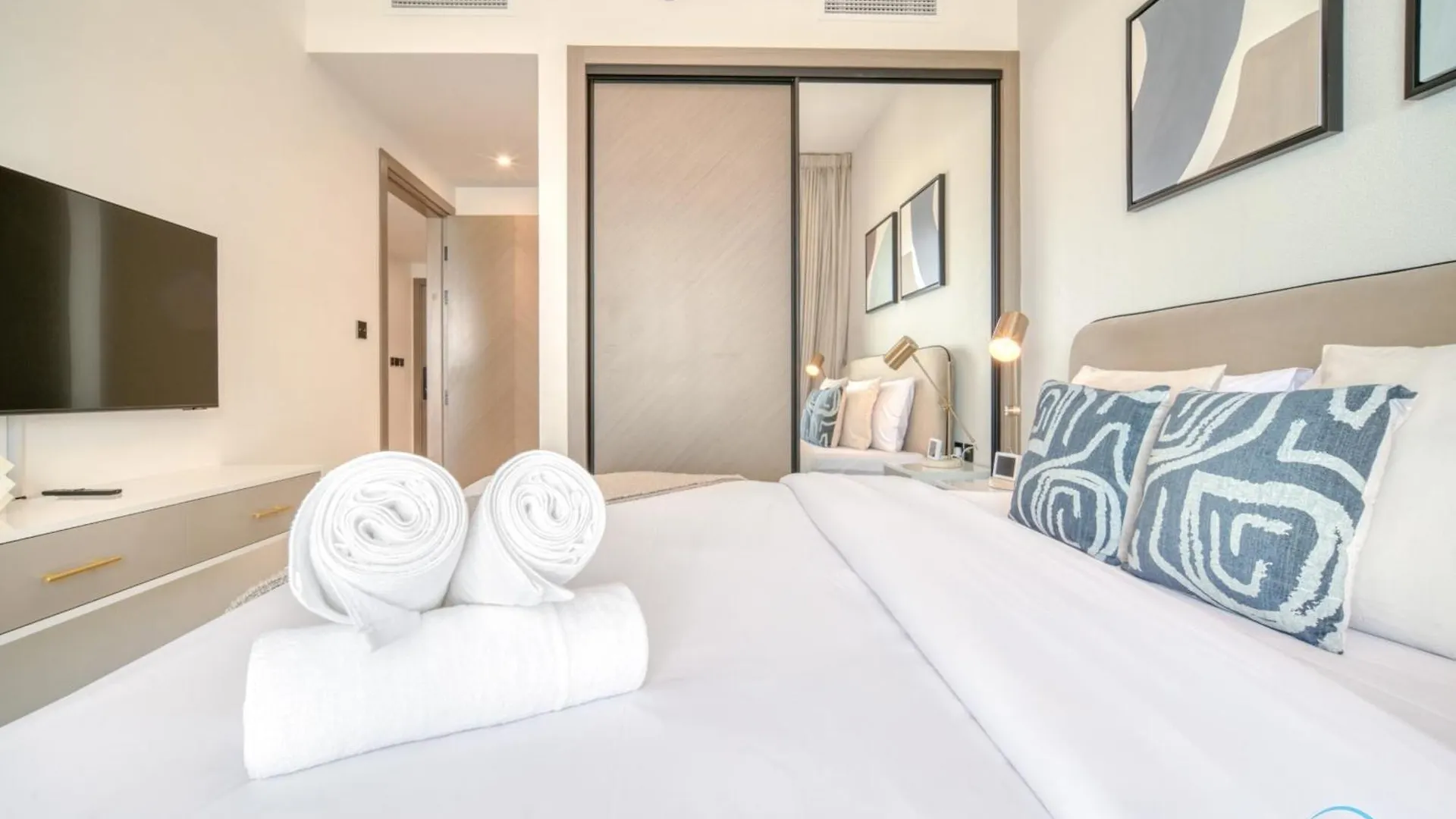 Refined 1Br At Binghatti Creek Al Jadaf By Deluxe Holiday Homes Dubaj 0*,